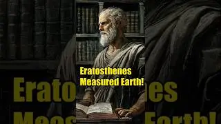 Eratosthenes Calculated Earth&rsquo;s Size! 🌍📏 #ScienceFacts #History #Math