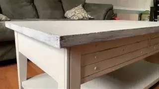 Refinishing a Coffee Table with Chalk Paint