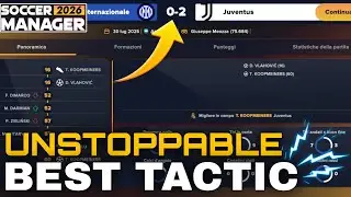 SM26 BEST TACTICS | SOCCER MANAGER 2026 BEST TACTIC 433 🏆