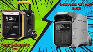 Home Backup Power Battle | VTOMAN FlashSpeed Pro 3600 VS EcoFlow DELTA Pro 3