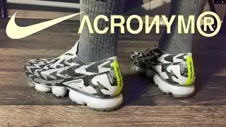 The Ultimate Techwear Sneaker ON FEET for 2.5 Minutes (Nike x Acronym Vapormax Moc 2)