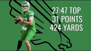 North Texas Offense vs Navy Defense - CFB Cutups Week 10 2025