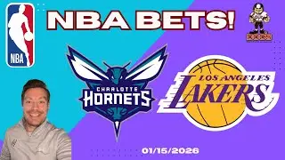 Charlotte Hornets vs LA Lakers NBA Picks and Predictions, 01/15/26 | Nolan Patrick's Best NBA Bets