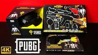 PUBG Toy Set !!! PUBG Helmet - PUBG Desert Eagle Gun (4K)