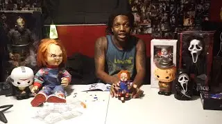 Building a Chucky LEGO While Talking Horror 👻 | My Tubi Horror Movie Faves