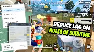 REDUCE LAG ON ROS MOBILE + ROS MONTAGE | Rules Of Survival