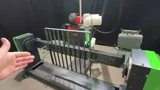 Zaun 1 Schwei&szlig;roboter Elite CS620 mit Positionierer