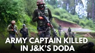 Army captain killed, civilian injured in gunfight with terrorists in J&K&rsquo;s Doda