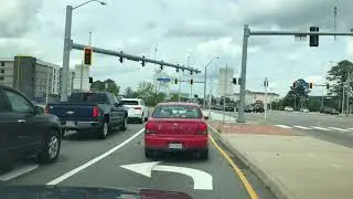 An ASMR-inspired drive in Norfolk, Virginia (no talking)