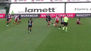 A technical skill from Loes Van Mullem in SV Zulte Waregem - Club YLA on 20.12.2025