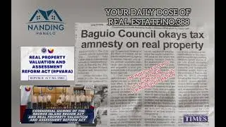Phil Real Property Tax Amnesty Republic Act 12001(RPVARA) #ibuyhouses