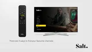 11. Managing a list of favourite channels - Salt TV Remote 2.0