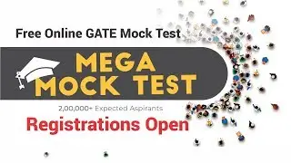 Registrations Open for Free Online GATE Mock Test - All India Mega Mock Test