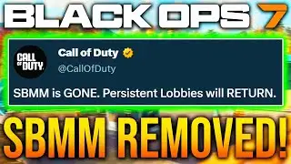 CALL OF DUTY REMOVES SKILL BASED MATCHMAKING PERMANENTLY! (MAJOR NEWS)