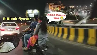 R-Block flyover | Mahavir Mandir | Atal path| Patna Night traffic |