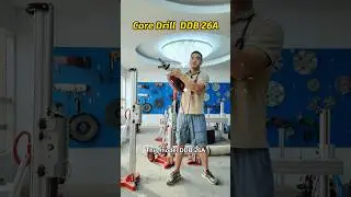Lightweight handheld core drillSmall works, renovations, refurbishments #DiamondCoreDrill #drillrig