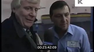 1990s Newspaper Printing Press Tour, UK