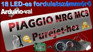 18 LED RPM Meter Arduino-val