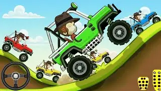 Hill Climb Racing Vs Crazy Extreme Mountain Climb Driving - Car Game - Android Gameplay