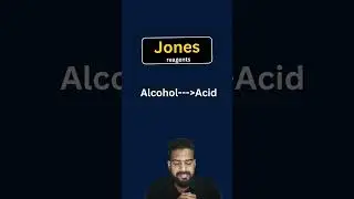 Jones reagents🔥 #chemistry #organicchemistry #chemistryshorts