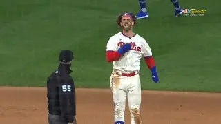 Bryce Harper Game-Tying 2-Out 2-Run Double! | Phillies vs Blue Jays Doubleheader Game 2 9.18.20