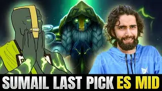 SUMAIL Earth Spirit last pick mid - Nonstop training for team Nigma