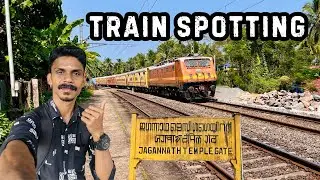 Train Spotting Vlog At Jagannath Temple Gate ❤ | Full Day Train Spotting | Railfanning | Indian Rail