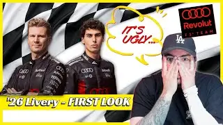 IT'S UGLY! - New 2026 F1 Livery Reveal - AUDI - Reaction