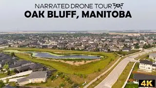 🌍 Oak Bluff, Manitoba 🌳 | 4K Drone