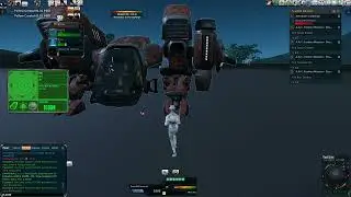 Mining run on Planet Cyrene, Entropia Universe using  Ziplex Z20 Seeker Unamped