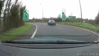 Fiat 500 crash