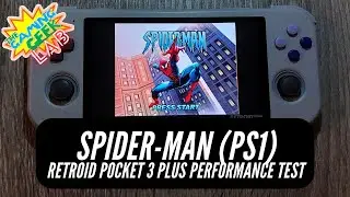 Тест производительности Retroid Pocket 3 Plus &mdash; Spider-Man (PS1)