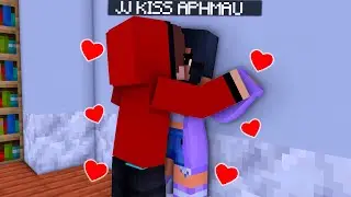JJ *maizen* KISS Aphmau | CHICKEN WINGS MEME | FIRST MEET MEME  😱 - Minecraft Animation
