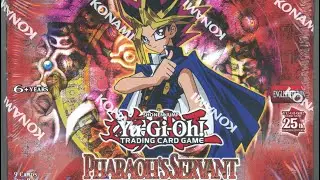 Yu-Gi-Oh Pharaoh's Servant booster box unboxing 