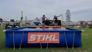 Three County Fair 2025 Log Rolling 2