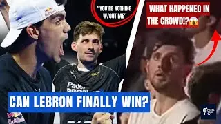 Lebrón’s Biggest Padel Test Yet… And a Shocking Moment in the Stands