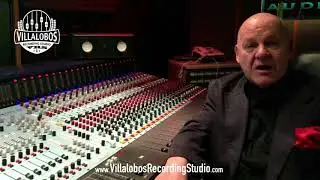 John Oram joins Villalobos Recording Studio (Almer&iacute;a - Spain)