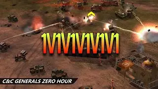 1v1v1v1v1v1 Free For All | GLA | Defcon 6