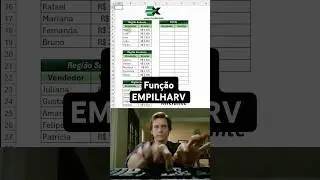 Como usar a fun&ccedil;&atilde;o EMPILHARV no Excel!📊🚀 #excel #exceltips #planilhas #dicasdeexcel