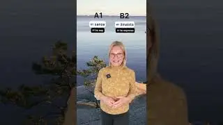 Finnish A1 vs B2 🇫🇮 #finnishlanguage #finnishteacher