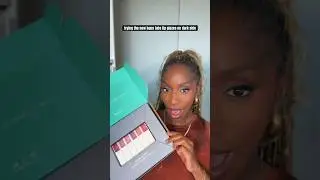 SWATCHING THE HAUS LABS LIP GLAZES ON DARK SKIN