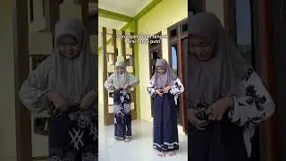 POV SARUNG SANTRIWATI BELAH TENGAH 😃 #youtubeshorts #santri #shorts #pov #sarung