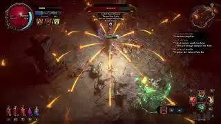 Path of Exile_3.18 Setinel Test Rolling Magma Bloom