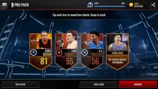 1 MILLION COIN PACK OPENING! Nba Live Mobile