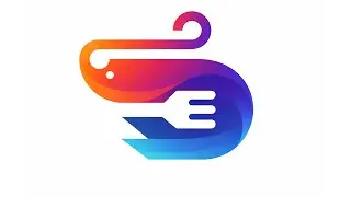 Create a Gradient Logo in Illustrator Tutorial l How to Design a Logo