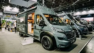 MEGAMOBIL MEGA REVOLUTION 640 OPEN REVIEW at Caravan Salon D&uuml;sseldorf 2023! DOUBLE BUNK BED