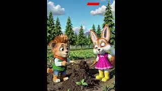 🌳🌟 Leo & Bella&rsquo;s Magical Forest Adventure | 3D Animation for Kids #shortsforkids #magicaladventure
