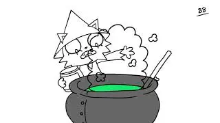 Potion Problem clean-up animation sequence