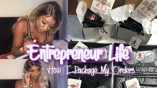 HOW I PACKAGE MY ORDERS | ENTREPRENEUR LIFE | K&rsquo;DASH