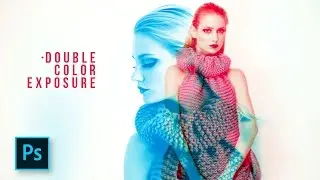Edit foto Double Color Exposure Photoshop - Photoshop Tutorial Indonesia